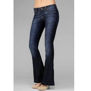 7 For All Mankind Jiselle Slim Flare Jeans Dark wash size 26